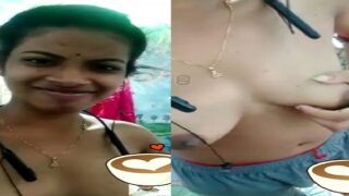 GF small boobs exposed video call indian MMS