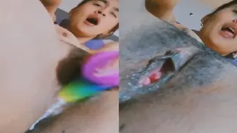 Horny ladki masturbation orgasm video – full HD clip